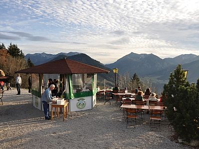 eine Erfrischung und...