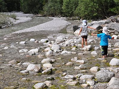 wird ausgiebig zum Planschen...