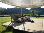 Eine Pause gehört natürlich auch mal gemacht, ...