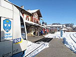 Die Wanderung beginnt am Bahnhof in Gmund
