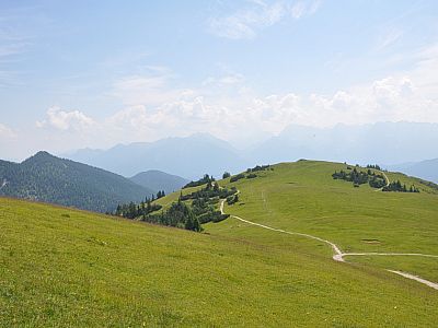 Blick zurück auf den Roßwank