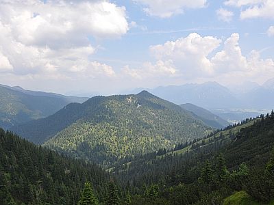 Der bewaldete Rotenkopf