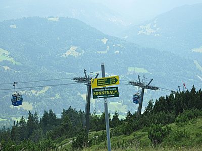 zur Seilbahn.