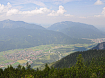 Blick auf Farchant und Oberau