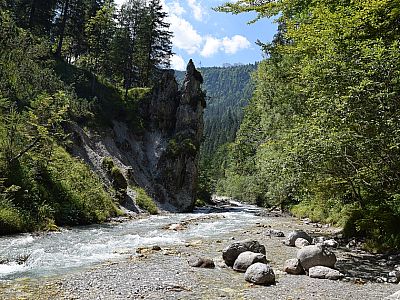 Ein Stück weiter oben ...