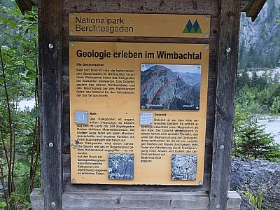 Auch hier kann man sich über die Geologie informieren