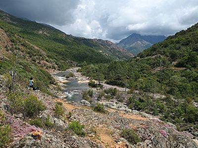 Der Blick auf den Gipfel der Paglia Orba bleibt uns verwehrt