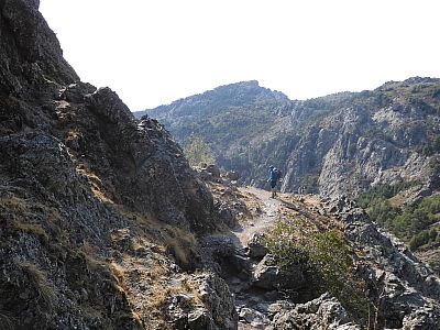 Der Aufstieg zur Rampe