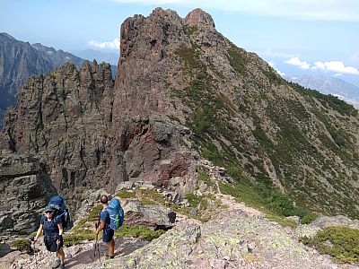 ... erreichen wir den Bocca di Pisciaghja