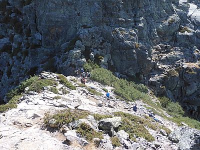 Vom Bocca di A Muvrella  ist es nur ein Katzensprung ...