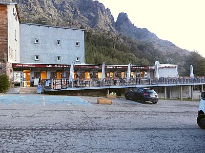 Wir starten vom Hotel le Chalet 