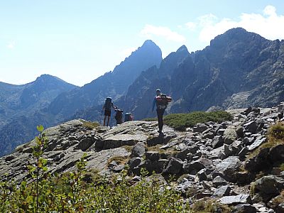 ... dann wird es wieder leichter und wenig später, ...