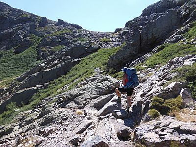 ... letztendlich steuert man aber immer auf den Sattel zu.