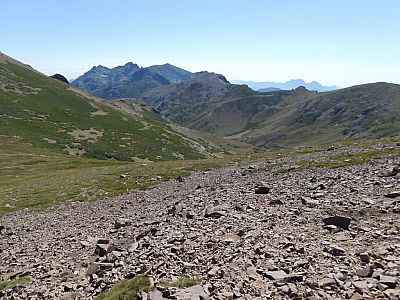 Der Blick nach Südwesten ins Golotal