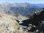 Der Lac d`Oro im Norden von unserem Grat