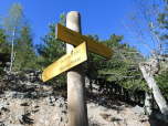 Hier wird es steiler und der Aufstieg zum Bocca San Pedru beginnt