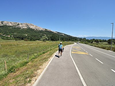 ...recht bequem zurück nach Baska geht.