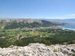 Immer wieder genießen wir den Ausblick auf Baska