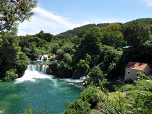 Wasserfälle im oberen Bereich von Skradinski buk