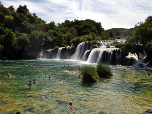 Die Wasserfälle sind das Highlight des Nationalparks