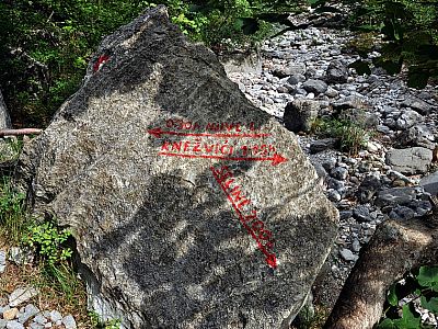 Hier halten wir uns links.