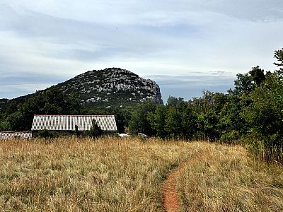 Kurz vor der ehemaligen Ansiedlung Jurline