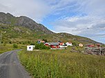 Die Wanderung beginnt Auster Nesland