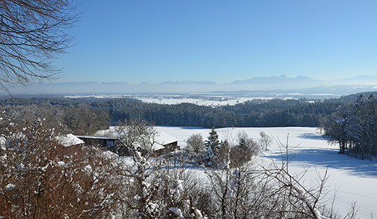 Über den Wanderweg der Sinne zur Schönen Aussicht