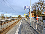 Der Bahnhof in Aying