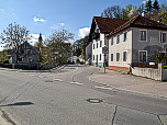Hinter der Landshuter Straße biegen wir in die Alte Poststraße ab
