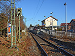 Vom Bahnhof in Grafing Stadt...