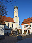 ...erreichen wir die Pfarrkirche St. Ägidius...