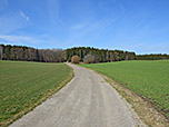 ...wendet sich der Weg Richtung Norden
