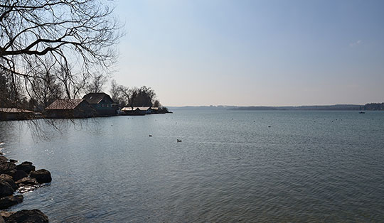 Wanderung von Grafrath zum Wörthsee und nach Steinebach