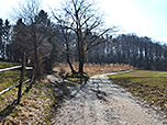 Hier biegen wir links ab, ...
