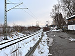 ...und erreichen wieder den Bahnhof