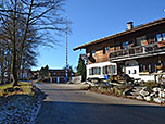 Der Schreinerwirt in Kleinhartpenning, die erste Einkehrmöglichkeit seit Holzkirchen
