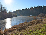 ...erreichen wir mit dem Hacken einen weiteren Weiher
