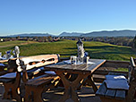 Auf der Terrasse des Klosterbräustüberls Reutberg