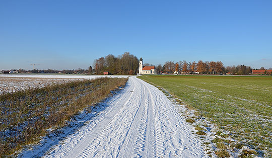 Wanderung von Höhenkirchen-Siegertsbrunn zum Bräustüberl nach Aying