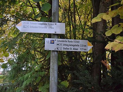 Der Jakobsweg ist meist gut beschildert