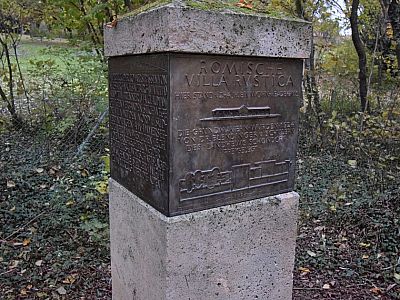 Im 2 Jahrhundert stand hier ein römisches Badehaus