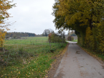 Nach 30 Metern biegen wir rechts ab
