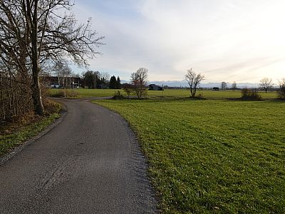 Hier biegen wir rechts ab