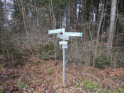 ... und folgen den Wegweiser nach Wessobrunn.