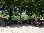 Der Biergarten des Brückenwirts