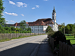 ... bevor wir das Kloster Schäftlarn erreichen.