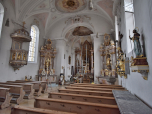 Der wunderschöne Innenraum der St. Jakob Kirche