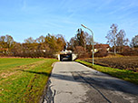 Hier gehen wir unter der B304 hindurch...