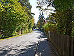 ...und erreichen über die Hindenburgstraße...